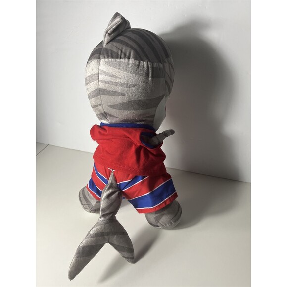 Build A Bear Shark Week 16" Tiger Shark Plush w/ Its All About Shark Week Outfit - Picture 3 of 8